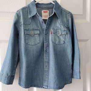3T Levi's Jean shirt